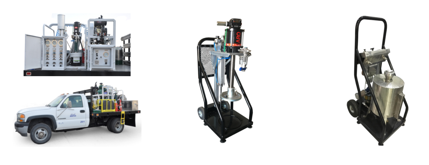 Our Skid Units, Pumps & Greasing Equipments