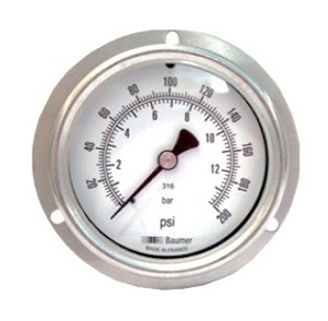 Air Input Supply Pressure Indicator