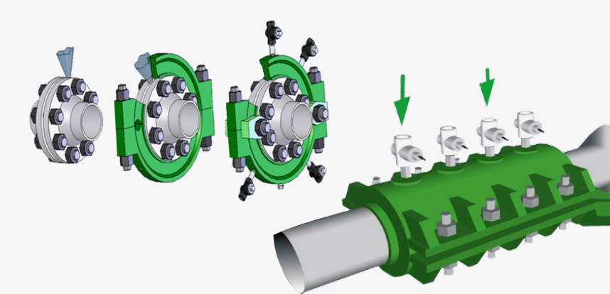 On-Line Sealing Clamps