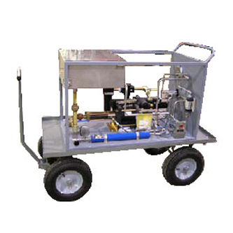 Portable Valve Flushing Cart